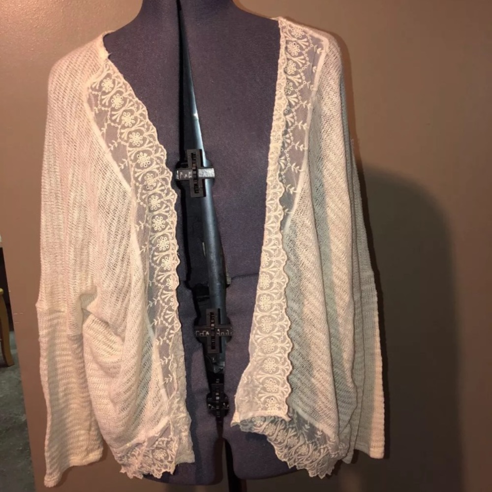 Lace cardigan